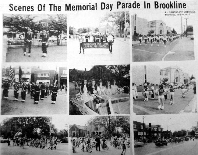 Pictures from Memorial Day Parade - 1972