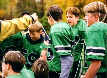 1998 Midget players celebrate
after their championship win.