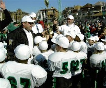 The 2004 Twerps hoist
their championship trophy!